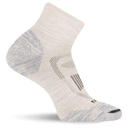 Merrell Unisex Zoned Quarter Hiker Socks Oatmeal (1 pair) - MEA33528Q1B4001-OATML