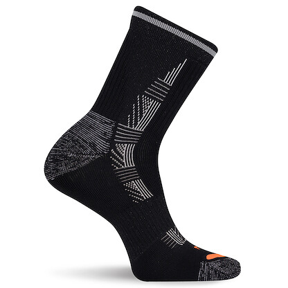 Merrell Unisex Cushion Mid Crew Socks Black (1 pair) - MEA33587C1B4P01