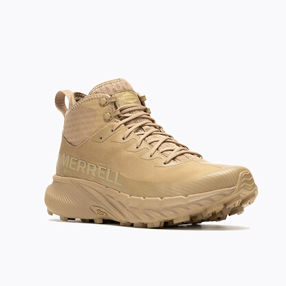 MERRELL WORK Men's Agility Peak 5 Tactical Mid Coyote - J005773