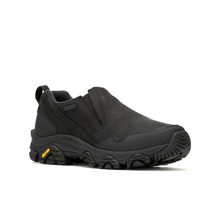 Merrell Women's Coldpack 3 Thermo Moc Waterproof Black Slip-On - J037400