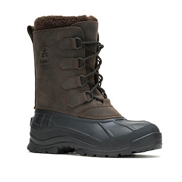Kamik Men's Alborg Gaucho Brown Cold Weather Boot - WK0011-GAU