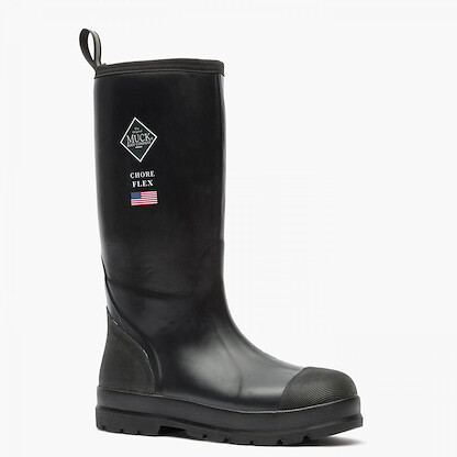 Muck Boot Company Men's Chore Flex Work 15" Soft Toe Work Boot Black - MCHHDP00