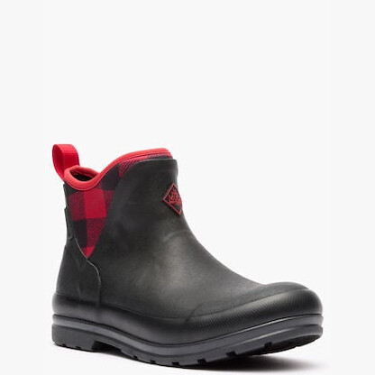 Muck Boot Company Women's 6" Originals Waterproof Ankle Boot Black - OAW6PLD
