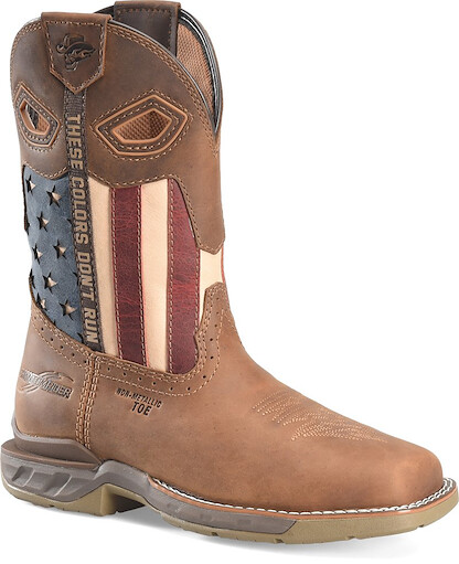 Phantom Rider Women’s 10” Fortress Composite Toe Non-Metallic Roper Work Boot Brown - PH5014