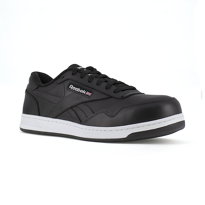 Reebok Work Men's Club MEMT Composite Toe Classic Work Sneaker Black - RB4157