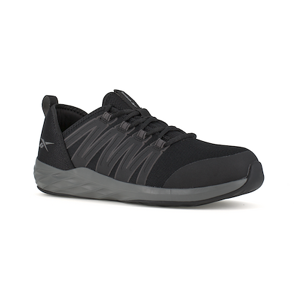 Reebok Work Men's Astroride Steel Toe Athletic Work Shoe Black/Grey - RB2211