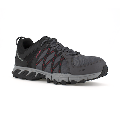 Reebok Work Men's Trailgrip Alloy Toe Athletic Work Shoe Grey/Black - RB3402