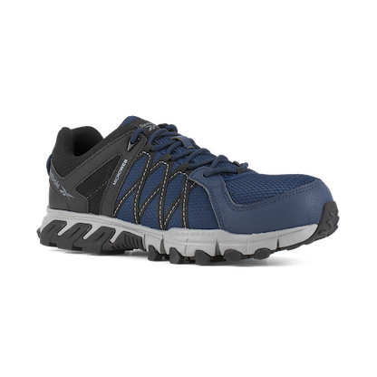 Reebok Work Men's Trailgrip Work Composite Toe EH Work Shoe Navy/Black/Grey - RB3403