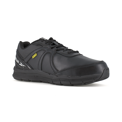 Reebok Work Men's Guide Steel Toe Internal Metatarsal Guard Performance Cross Trainer Work Shoe Black - RB3506