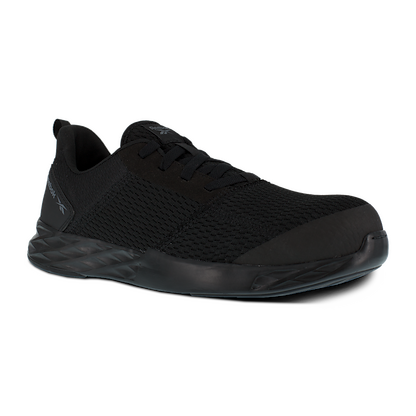 Reebok Work Men's Astroride Strike Composite Toe EH Athletic Work Shoe Black - RB4672