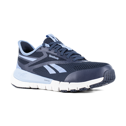 Reebok Work Women's Flex Trainer Work Composite Toe ESD Work Shoe Navy/Blue - RB513