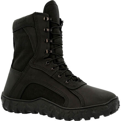 Rocky Men's 8'' S2V 600g Insulated Waterproof Military Boot Black - RKC079