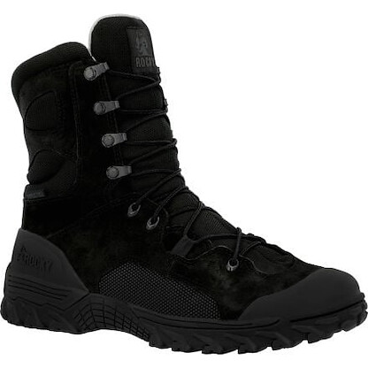 Rocky Men's 8" Mountain Combat Military Boot Black - RKC165