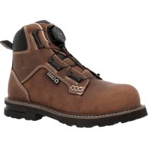Rocky Women's Grindstone XTR Boa Soft Toe Work Boot Brown - RKK0523