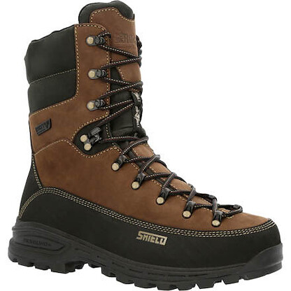 Rocky Men's 10" MTN Stalker Pro Waterproof 400g Insulated Mountain Boot Brown/Black - RKS0529