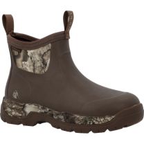 Rocky Men's Big Cypress Rubber Waterproof Outdoor Boot Brown Realtree APX - RKS0739