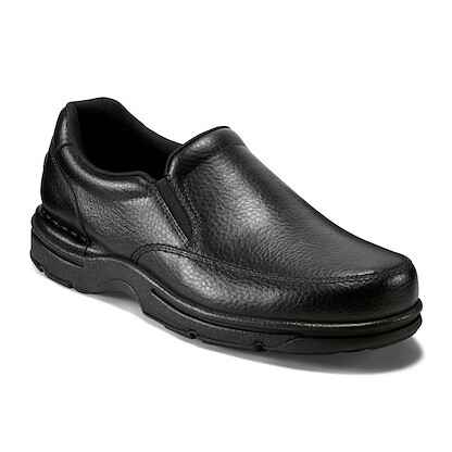 Rockport Men's Eureka Black Slip-on - M-Eurekaslpn-BLK01