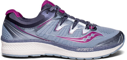 Saucony Women's Triumph ISO 4 Running Shoe Fog/Grey/Purple - S10413-1