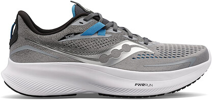 Saucony Men's Ride 15 Wide Running Shoe Alloy/Topaz - S20730-15