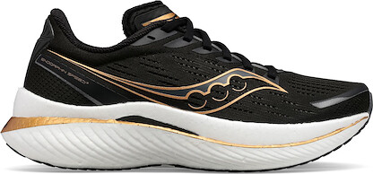 Saucony Women's Endorphin Speed 3 Running Shoe Black/Goldstruck - S10756-10