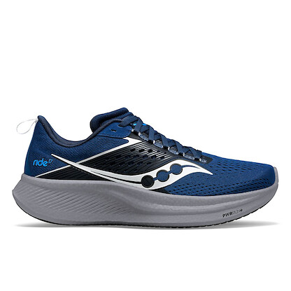 Saucony Men's Ride 17 Running Shoe Tide/Silver - S20924-106