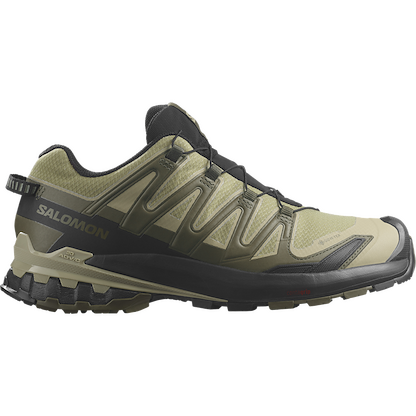 Salomon Men's XA Pro 3D V9 GORE-TEX Trail Running Shoe Dried Herb/Black/Olive Night - L47270400