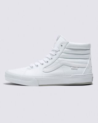 VANS Unisex BMX Sk8-Hi Shoe X Perris Benegas Shoe White/Grey - VN0005V092A