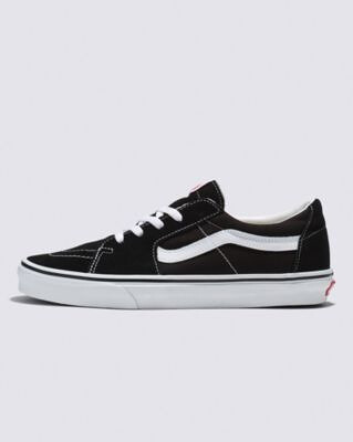 VANS Unisex SK8-Low Shoe Black/True White - VN0A4UUK6BT