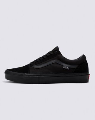VANS Unisex Skate Old Skool Shoe Black/Black - VN0A5FCBBKA