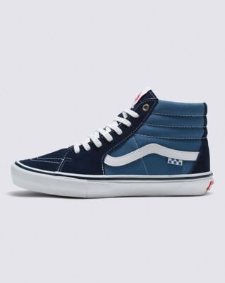 VANS Unisex Skate Sk8-Hi Shoe Navy/White - VN0A5FCCNAV
