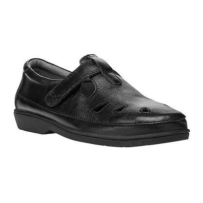 Propet Women's Ladybug T-Strap Shoe Black - W3232B