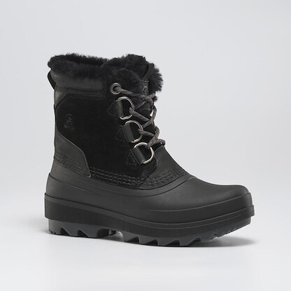 Kamik Women's Lauren Lo Black Winter Boot - WK2430-BLK