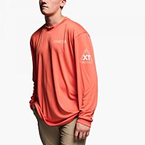 XTRATUF Men's Long Sleeve Tee Deep Sea Coral - XALS400