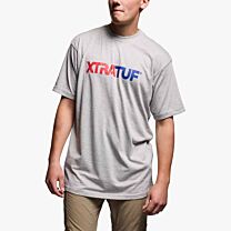 XTRATUF Men's Short Sleeve Tee Heather Grey - XAT104