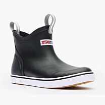 XTRATUF Unisex Kids' Ankle Deck Boot Black - XKAB000