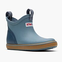 XTRATUF Unisex Big Kids Ankle Deck Boot Stormy Blue - XKAB203Y