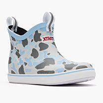 XTRATUF Unisex Little Kids Ankle Deck Boot Duck Camo Ice - XKABDCIC