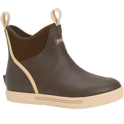 XTRATUF Men's 6" Wheelhouse Ankle Deck Boot Brown - XMW900
