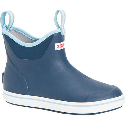 XTRATUF Women's 6" Ankle Deck Boot Navy - XWAB201