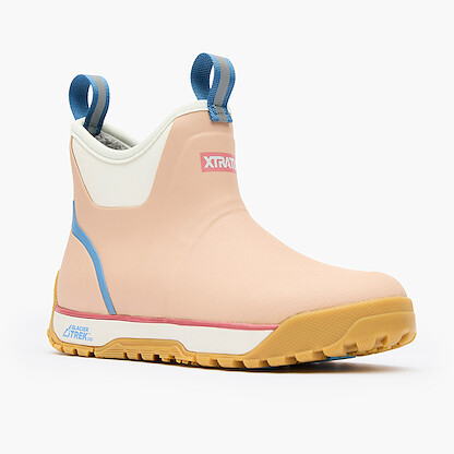 XTRATUF Women's 6” Ice Fleece-Lined Ankle Deck Boot Rose - XWABI400