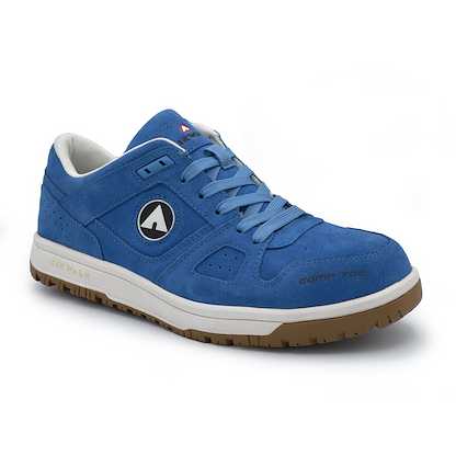AIRWALK SAFETY Women's Mongo Composite Toe EH Work Shoe Light Blue/Sail - AW6314