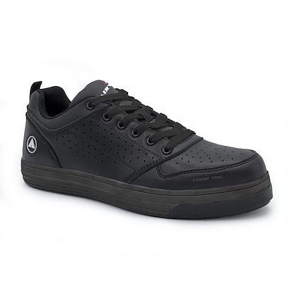 AIRWALK SAFETY Women's Arena Composite Toe EH Work Shoe Black/Black - AW6410