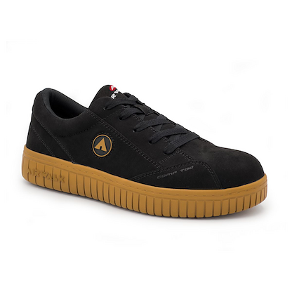 AIRWALK SAFETY Women's Camino Composite Toe EH Work Shoe Black/Gum - AW6111