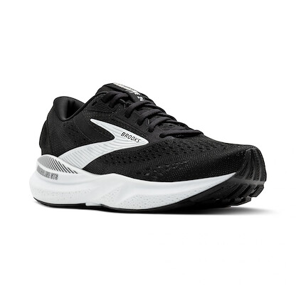 Brooks Men’s Adrenaline GTS 24 Supportive Running Shoe Black/White - 110437-087