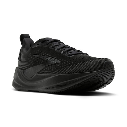Brooks Men’s Ghost Max 4 Running Shoe Black/Black/Ebony - 110496-020