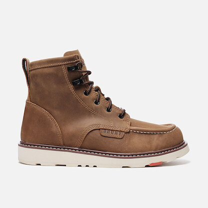 BRUNT Workwear Men's 6" Marin Soft Toe Unlined Work Boot Brown - BRF10035-001