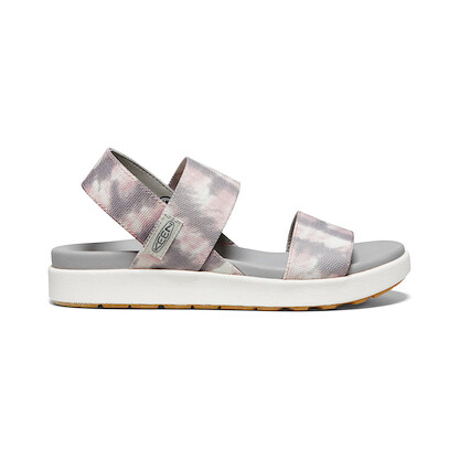 KEEN Women's Elle Backstrap Sandal Fawn Tie Dye/Star White - 1027159