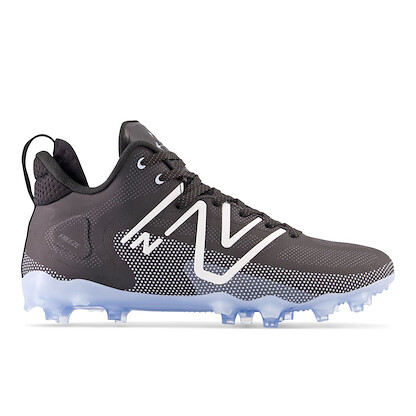 New Balance Unisex FreezeLX v4 Lacrosse Shoe Black - FREEZBK4