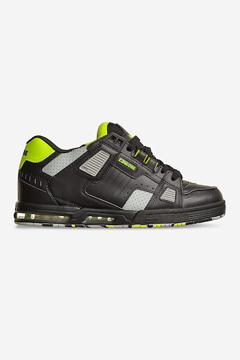 Globe Men's Sabre Skate Shoe Black/Lime - GBSABR-10246