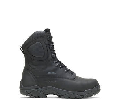 HYTEST Apex Metatarsal Guard Composite Toe Side Zip 8" Work Boot Black - K14430